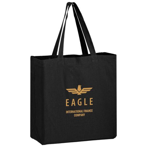 Custom Printed Color Cotton Canvas Tote Bag (13"x5"x13") - CNC13513-SP